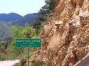 City Limits in manitou springs, CO